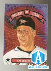 1992 Donruss Cal Ripken Jr. Gallery of Stars #GS-11 Baltimore Orioles